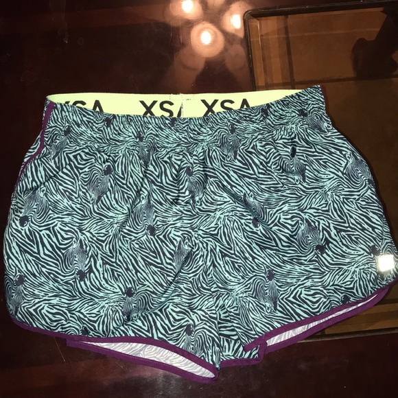 Victoria's Secret Pants - VSX Zebra Running Shorts Size Medium